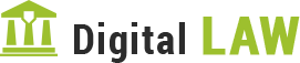 A black and white image of the digital logo.