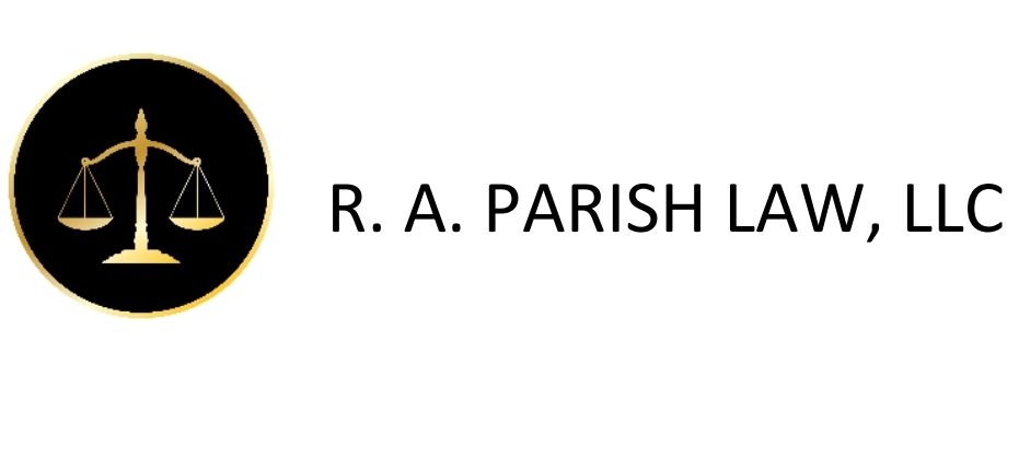 A picture of the r. A. Parish library logo