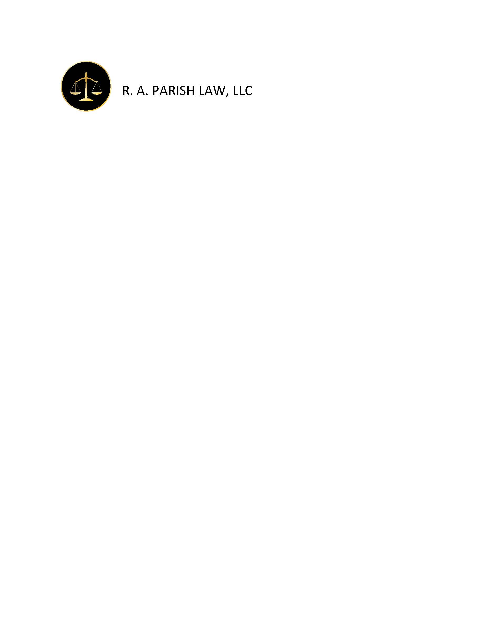 A white page of an attorney 's office.